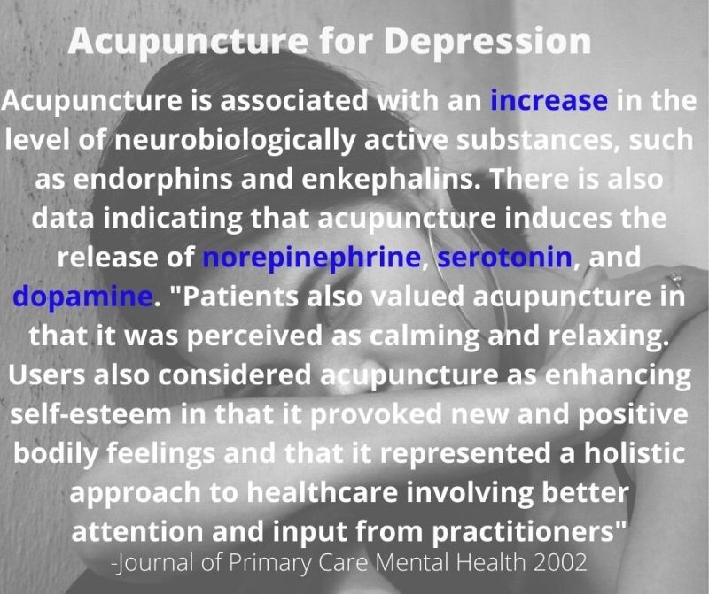 Acupuncture for Depression Acupuncture Clinic of Boulder