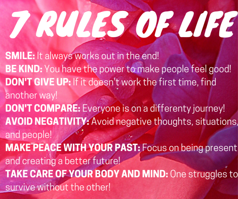 7 Rules of Life Acupuncture Clinic of Boulder